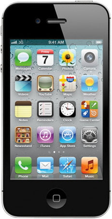 Смартфон APPLE iPhone 4S 16GB Black - Кронштадт