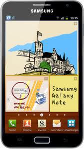 Смартфон Samsung Galaxy Note GT-N7000 Blue - Кронштадт