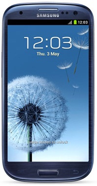 Смартфон Samsung Galaxy S3 GT-I9300 16Gb Pebble blue - Кронштадт